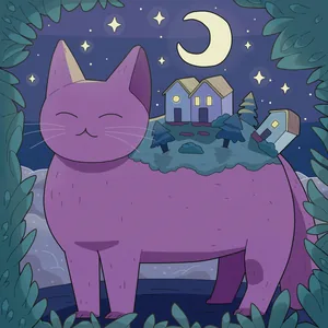 Nostalgia and Moving On cover art by Purrple Cat